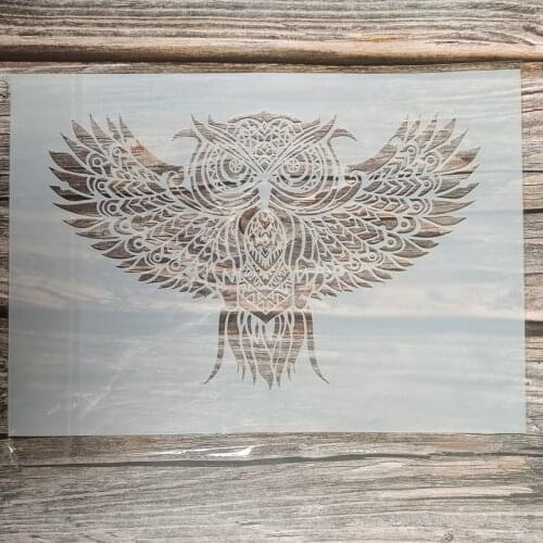 A4 Size DIY Craft Mandala Stencil for Painting on Wood,Fabric,Walls Art Scrapbooking Stamping Album Embossing Paper Cards