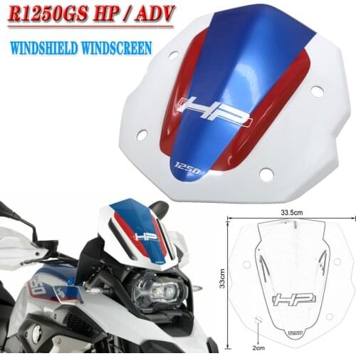 Motorcycle For BMW R1250GS HP R1250GS Adventure 2018-2020 Front Windshield Windscreen Airflow Wind Deflector R 1250 GS HP ADV M