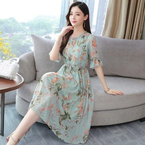 WWENN Summer Dresses With Sleeves