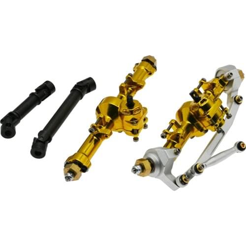 1/24 Front Rear Axle and Drive Shaft Assembly for Axial SCX24 AXI00001 DIY