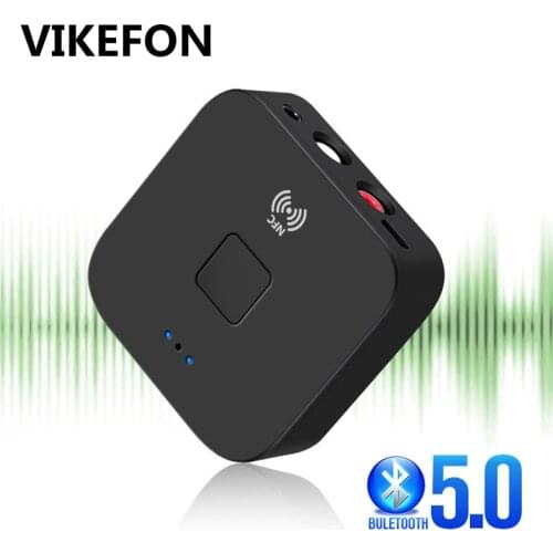Bluetooth Receiver 5.0 NFC 3.5mm Jack RCA Aux Stereo Music Wireless Adapter AUTO ON/OFF Bluetooth 5.0 4.2 Audio Receiver