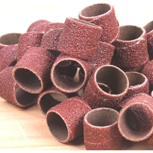 Electric grinding polishing, Sandpaper polished ring, sandpaper, sand ring, metal derusting Polished wood,diameter:12.7mm