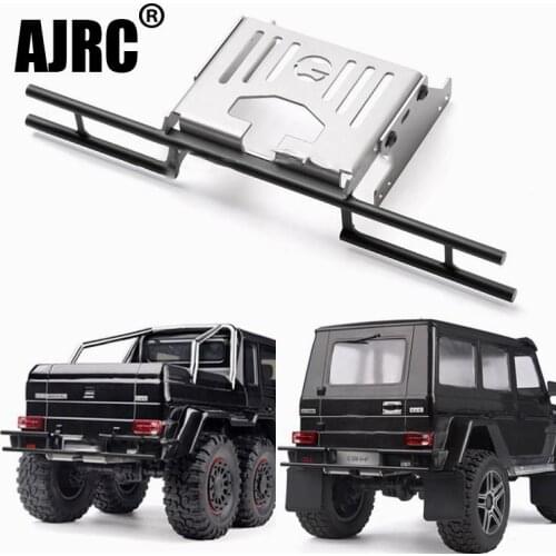 GRC TRAXXAS TRX4 G500 / TRX-6 G63 off-road rear bumper metal rear anti-collision rear bumper with protective bottom plate