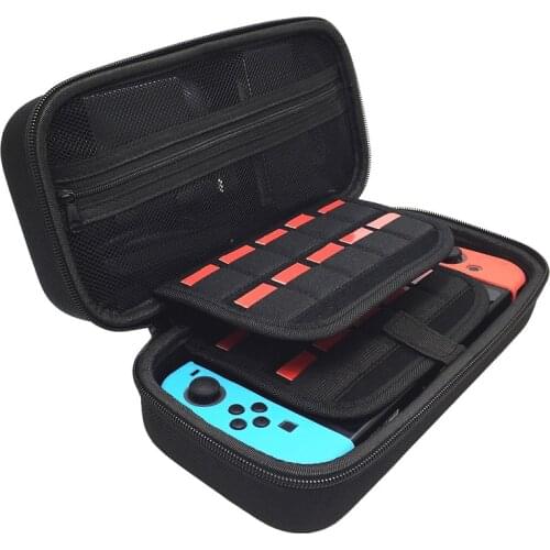 Game Accessories EVA Bag For NS Console Hard Cover Large Capacity Stand Holder Storage Bag Carry Case For Nintend Switch