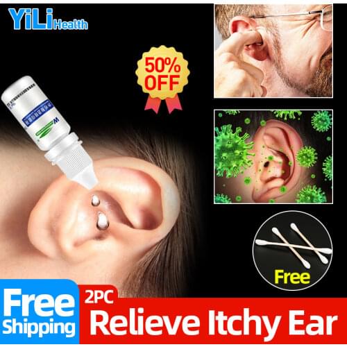 Ear Drops Otitis Externa Fungal Infection Salicylic Acid Alcohol Remover Earwax Cerumen Ears Cleaner Wax Removal Water Syring