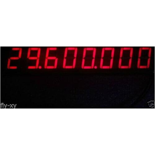 PLJ-8LED-R Red 0.1MHZ - 2.4GHz RF Signal Frequency Counter Cymometer Tester