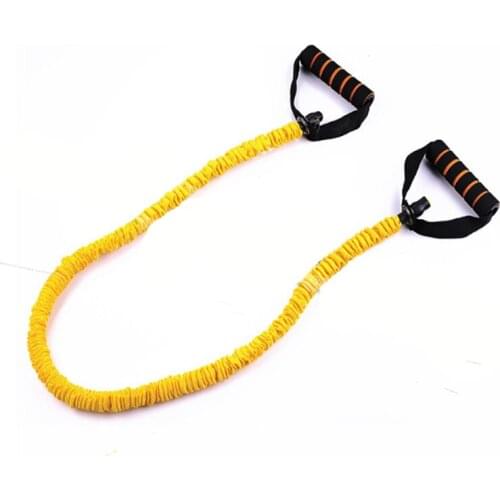 Hot Selling Custom Resistance Bands With Foam Handles For Yoga Pilates Abs Exercise Tube Fitness Kits