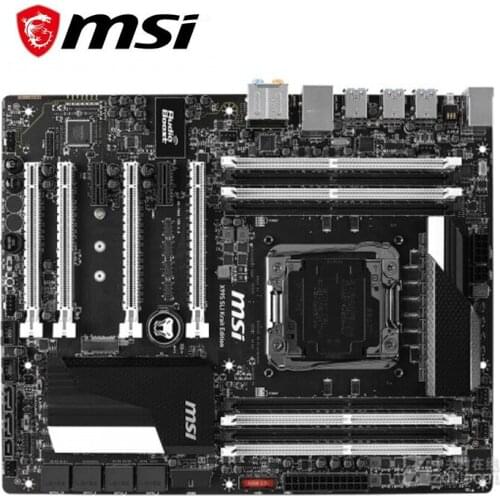 For MSI X99S SLI Krait Edition Motherboard LGA 2011 V3 DDR4 For Intel X99A X99M Desktop Mainboard SATA III PCI-E X16 Used