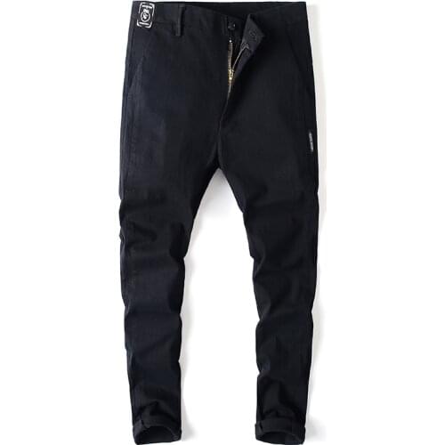 Mens Casual Long Pants 2018 New Arrival Straight Stretch Full Trousers Plus Size 28-38