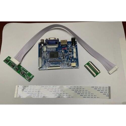 General 4.3 5. 6.5 .7.8.9 .10.1 inch 40PIN 50PIN 60PIN Raspberry PI LCD VGA 2AV TTL LVDS controller board module monitor kit for