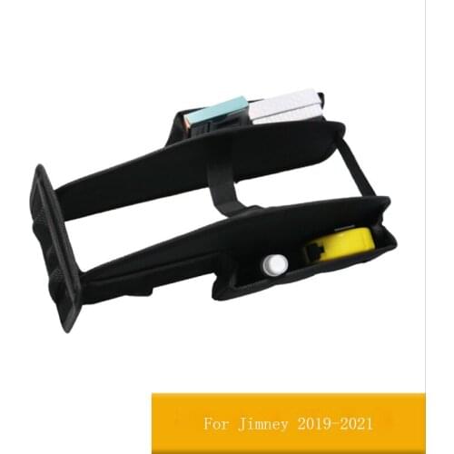 Stowing Tidying Car Gear Shift Storage Bag Tray Container Oxford Cloth For Suzuki Jimny 2019 2020 2021 JB74 Car Accessories