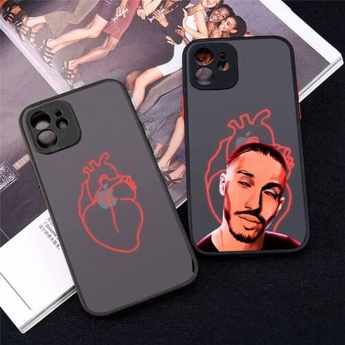 PNL QLF Phone Case For iPhone 12 11 Mini Pro XR XS Max 7 8 Plus X Matte transparent cover