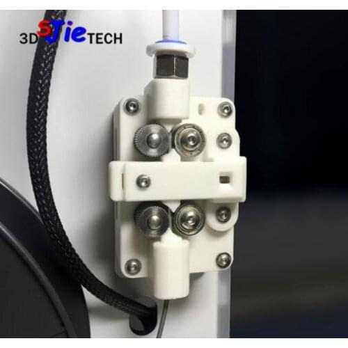 Belted Dual Drive two wheel Strong and Silent Bowden Extruder kit for DIY Reprap UM ultmaker 3D printer parts