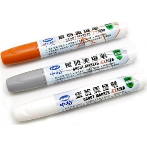 Tile Gap Repair Pen White/Grey/Yellow Tile Refill Artline Grout Pen Waterproof Mouldproof Filling Agents Wall Porcelain