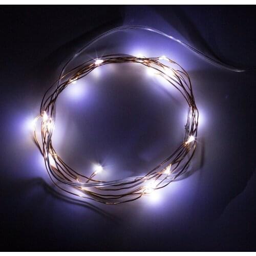 Kitosun 5M 50LEDs Battery LED String Lighting Holiday Christams Decoration 3AA Battery Operated Flashing LED Fairy
