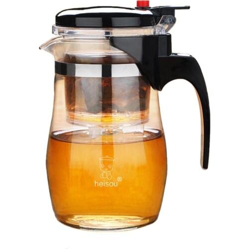 1000ML/800ML Tea PotArt Heat-Resistant Explosion-proof Kungfu Tea Art Glass Teapot Stainless Filter Jug With Infuser Tetera