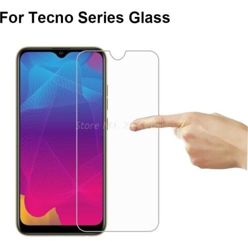 2-1Pcs Tempered Glass For Tecno Camon 11 pro 11S Screen Protector Film On Tecno Camon 12 2S Spark 3 16 1 2 Pouvoir 4 2 pro Vetro