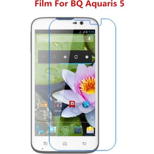 1/2/5/10 Pcs Ultra Thin Clear HD LCD Screen Protector Film With Cleaning Cloth Film For BQ Aquaris 5,Film For Casper Via V8