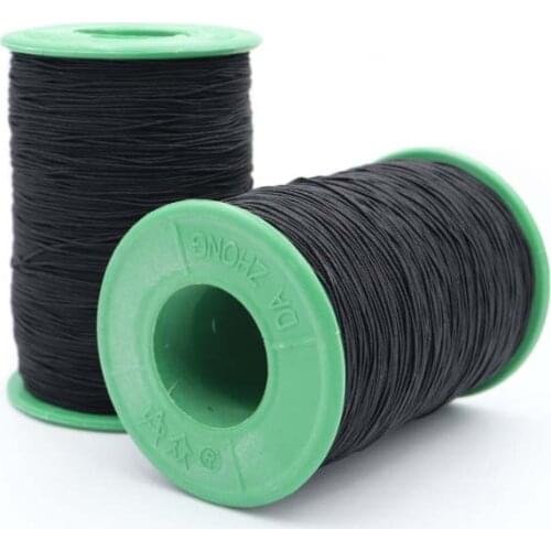 1 Pcs Black/White Elastic Thread Garment Fabric Wrinkle DIY Machine Lndustry Elastic Sewing Thread Spool Elastic Line