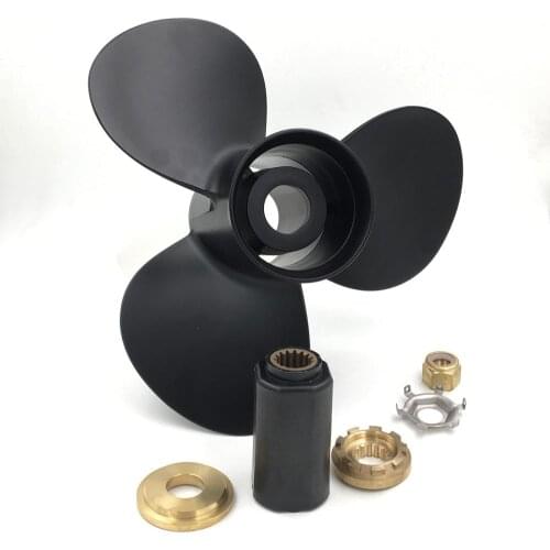 14 1/2x19 for Hidea propellers 150-300HP Interchangeable hub with hub kits 15 teeth spline aluminium boat accessories marine