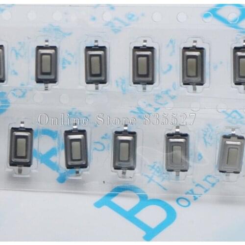 3K / reel /LOT tape packaging in stock 3 * 6 * 2.5 MM touch button 2 feet foot 3*6*2.5mm tact Switch key switch push-button SMD