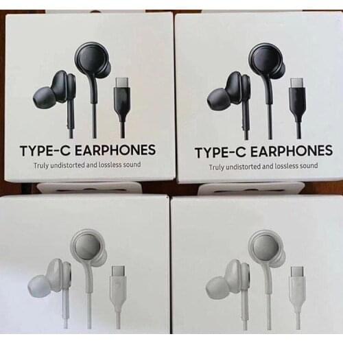 5pcs Top Quality For S9 S10 A8S Earphones Earbuds 3.5mm Type-C Headphone In Ear Headset With Mic Volume Control EO-IG955