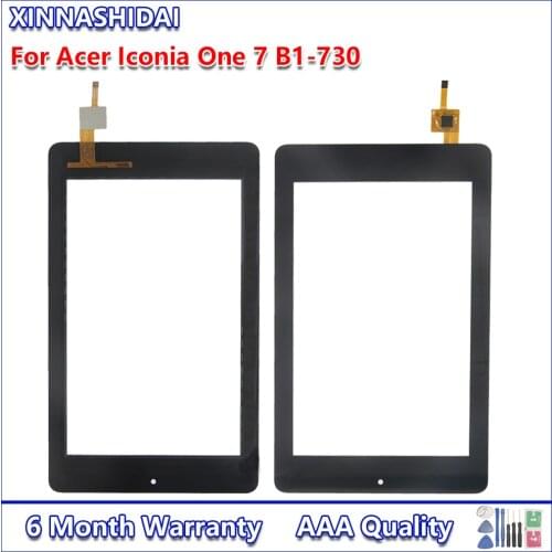 7 inch Touch Panel For Acer Iconia One 7 B1-730 Touch Screen Glass Digitizer Panel Front Glass Lens Sensor