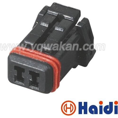 Free shipping 2sets 2pin auto waterproof electric plastic wire harness H6 connector 2-core sensor pl connectorMX19002S51