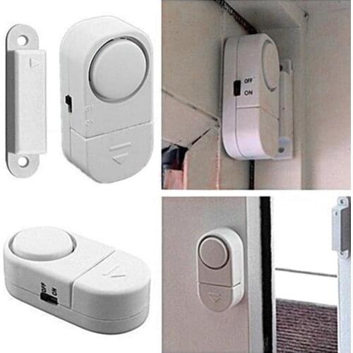 Door Window 110dB Wireless Magnetic Sensor Security Burglar Anti-thief Alarm