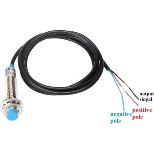 MEGA LJ12A3-4-ZBX Inductive Switch Sensor NPN 6-36V M12 DC 5V 3-wire 2mm for 3D printer Z probe auto bed leveling CR10 ENDER3