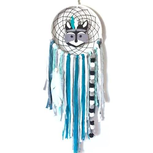 INS Dream Catcher Nordic Style Wind Chimes Creative Indian Chiefs Dream Catcher Pendant Kids Girls' Room Ornaments Home Decor