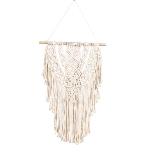 Tassle Macrame Woven Wall ing Tapestry Bohemian Boho Chic Home Decors