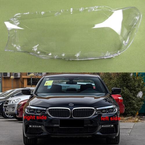 For BMW 5 Series G38 520 523 525 528 530 2017 2018 Front Headlights Shell Transparent Cover Lampshade Headlamp Shell Glass