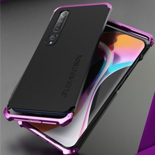 Shockproof Metal Armor Phone Case For Xiaomi Mi 10 Case Aluminum Mi 10 Pro Cover Matte PC Funda For Xiaomi Mi 10 Pro Mi10 Case
