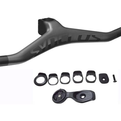 Syncros Carbon Handlebar MTB Full Carbon Fiber Bicycle Handlebar And Stem 60/70/80/90/100/110mm Integratived angle 25