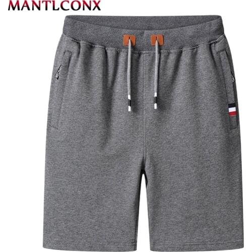 MANTLCONX Leisure Home Mens Shorts Fashion Board Shorts Male Breathable Casual Shorts Mens Short Solid Color Short Pants 7XL 8XL