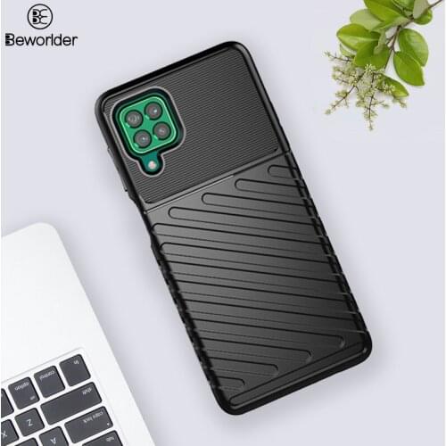 For Samsung F62 M62 M02 M12 Silicone Cases Rugged Shield Protect Back Covers For Samsung M51 M515F M21 M31 M31S Phone Case
