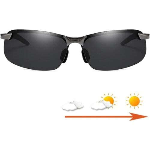 Driving Polarized Sunglasses Aluminum Frame Sports Sun Glasses Men Driver Retro Goggles Eyewear UV400