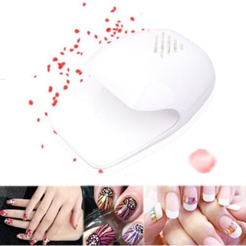 Nail Dryer Manicure Pedicure Machine Plastic Portable Air Blower Nail Art Salon Home Use DIY Nail Polish Gel Nail Finger Machine