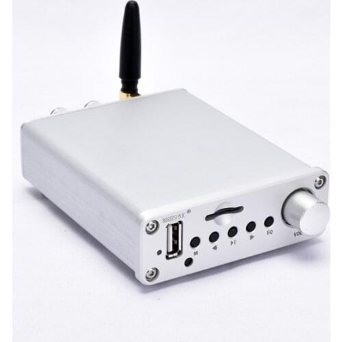 TPA3116 Smart Player HIFI Digital Bluetooth 5.0 Smart APP Small Power Amplifier U Disk Card FM Audio Amplifier