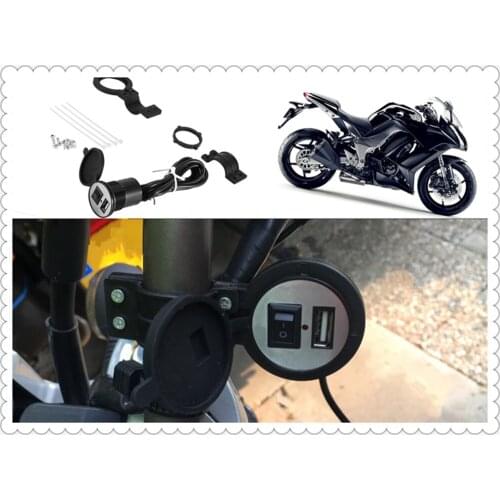 Motorcycle universal car charger power adapter socket for BMW Honda Yamaha KTM SUZUKI Ducati