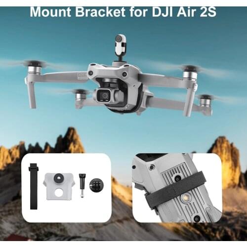 Top Extension Camera Bracket Mount Protective Fixing Holder for DJI Air 2S Drone Accessories