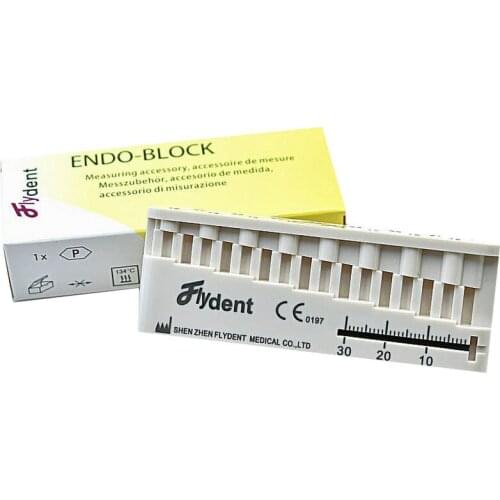 1pcs Dental Endodontic Autoclavable Stand Ruler Dentist Instrument Ruler block Equipment Files Measuring Tool