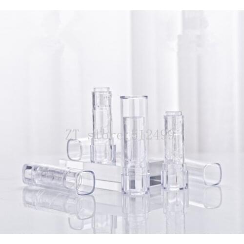10/20/30/50pcs 12.1mm Clear Empty Lipstick Tubes Container High Quality DIY Lip Balm Tube Cosmetic Bottle