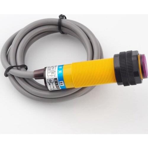 3-16CM 6-36V 3 Wire NPN N/O E3F-DS10C4 Infrared Photoelectric Switch Proximity Sensor Adjustable Inductive Diffuse ABS