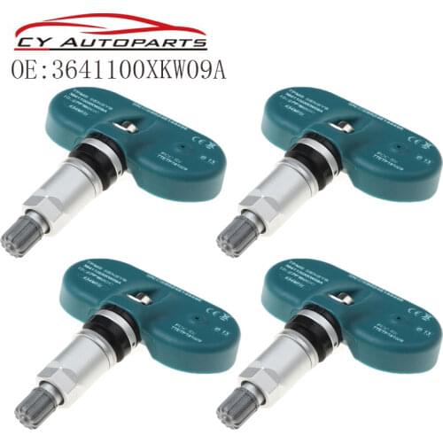 4PCS New TPMS Sensor Tire pressure sensor Tpms For GREAT WALL GWM HAVAL H2/H9 434MHZ 3641100XKW09A Car Auto Accessories