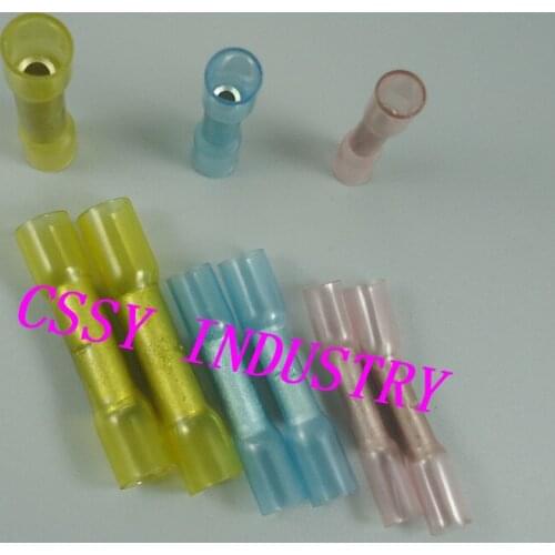 40pcs Heat shrink terminal BHTT1/2/5( 22-10 AWG(0.25-6.0) square High quality water-proof shorter copper