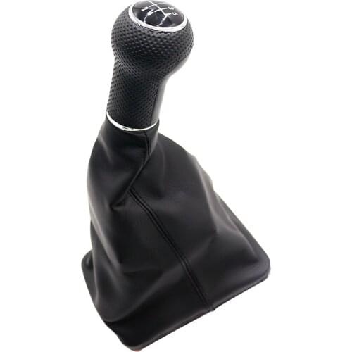 5 Speed Manual Gear Shift Knob Handle Head Car Stick Lever Shifter For V-W Volkswagen Golf 5