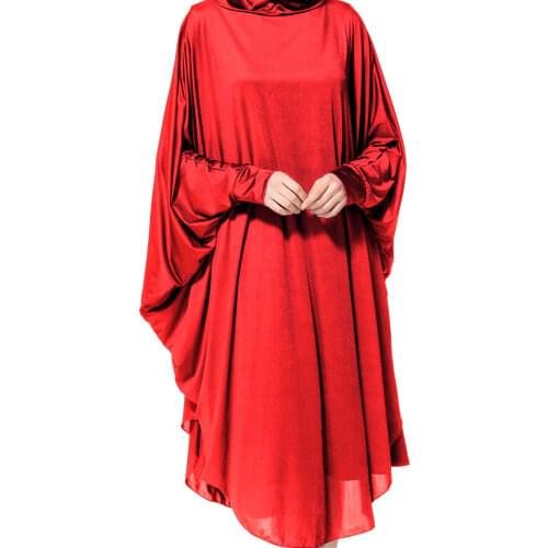 Abaya Dubai Dress Women Muslim Prayer Khimar Hijab Long Femme Musulmane Womens Abayas Ramadan Caftan Hooded Islamic Clothing