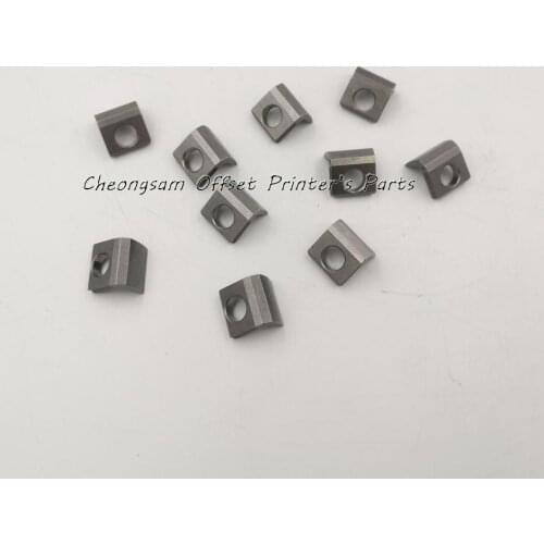 Free shipping 10 pieces F2.110.627 Machine Gripper Pad With Rubber Printer Gripper Heidelberg Offset Printing Machine Parts